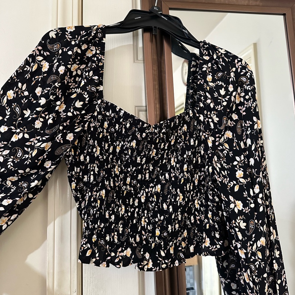 Forever 21 smocked top